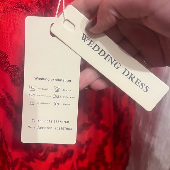 Size 22 Mini dress. Perfect for Holiday Parties or even Homecoming! - Picture 4 of 5